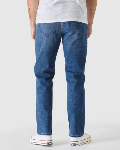 True Classic Jeans | Straight Authentic Stretch | Medium Indigo Wash