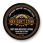 Men Don't Stink Dry Skin Rescue Lotion 8 oz