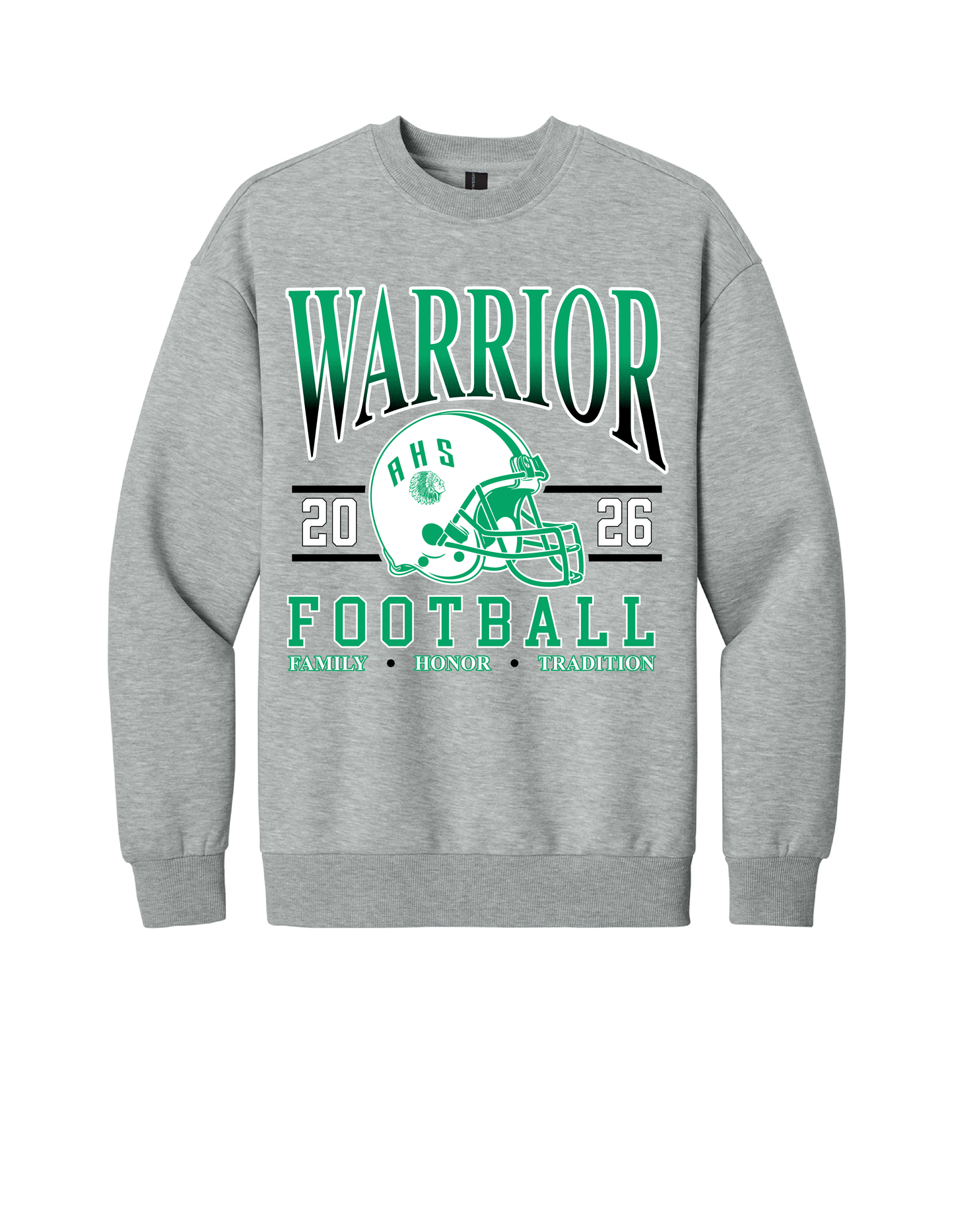 2026 WARRIOR FOOTBALL Crewneck Sweatshirt