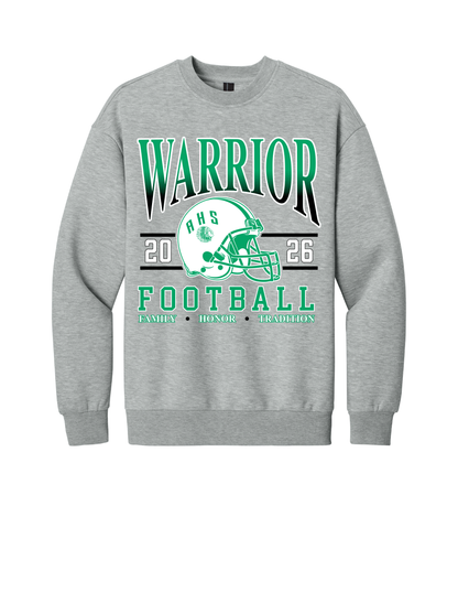 2026 WARRIOR FOOTBALL Crewneck Sweatshirt