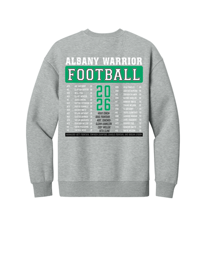 2026 WARRIOR FOOTBALL Crewneck Sweatshirt