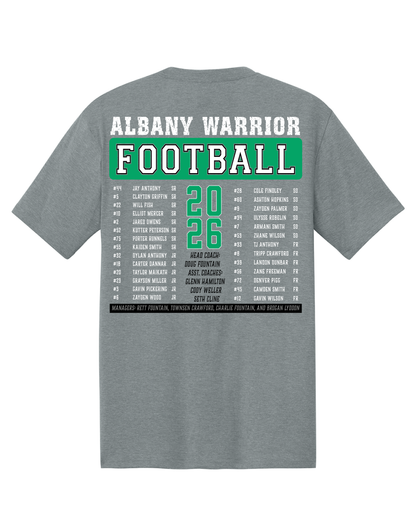 2026 WARRIOR FOOTBALL TEE